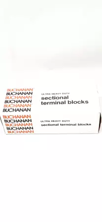 Buchanan 417 Heavy Duty Sectional Terminal Block 600V Lot of 6