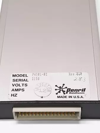 Penril DataComm PE4501-02 REV.2.8.3 Software Module Switching 