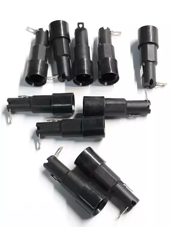 Bussmann BK/HSH Tube Inline Fuse Holder Lot of 10