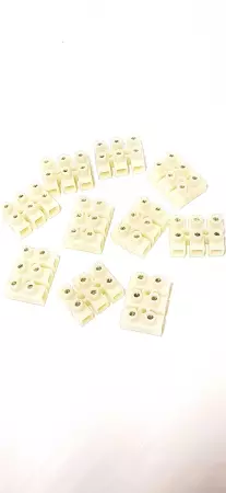TE Connectivity TSB1217-3 Dual Row Terminal Strip Screw Terminal Barrier Block L