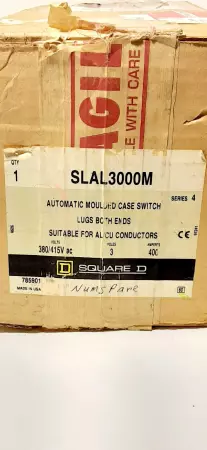 Square D SLAL3000M Automatic Molded Case Switch, 3-Pole 400A 380/415V 