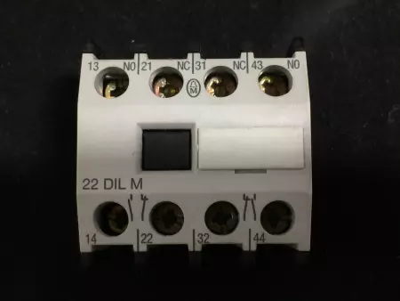 MOELLER 22-DIL M Auxiliary Contact TESTED 