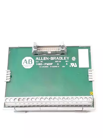 Allen Bradley 1492-IFM20F SERIES A REV. A Terminal Interface Module 