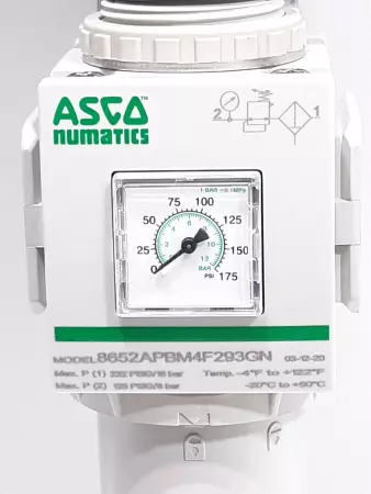 Asca Numatics 8652APBM4F293GN Filter / Regulator 