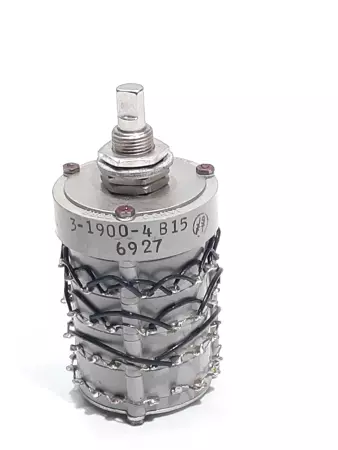 Janco 3-1900-4 B15 Rotary Switch 5A 115VAC 3A 28VDC 