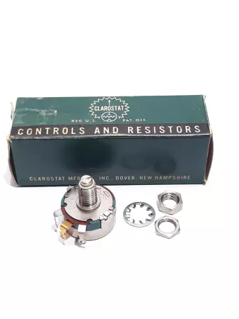 Clarostat 43C2 50 Controls and Resistors 50 OHM S Taper 2.0W 140-6744 