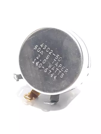 Clarostat 43C2 50 Controls and Resistors 50 OHM S Taper 2.0W 140-6744 