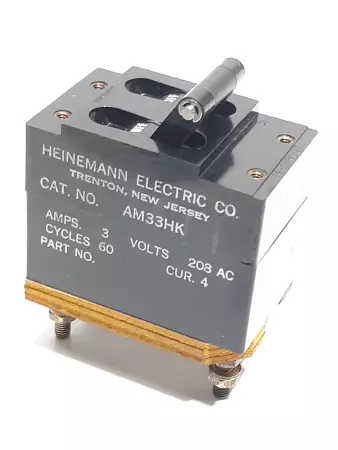 Heinemann Electric Co. AM33HK Circuit Breaker 3A 208VAC 