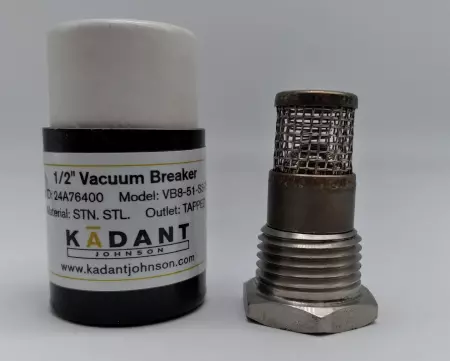 Kadant 24A76400 Vacuum Breaker Model: VB8-51-SS-TSE 