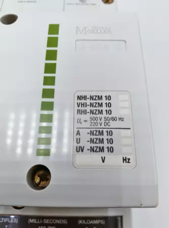 Moeller NZM 10-600S-NA 3-Pole Circuit Breaker, 600VAC 600Amp 