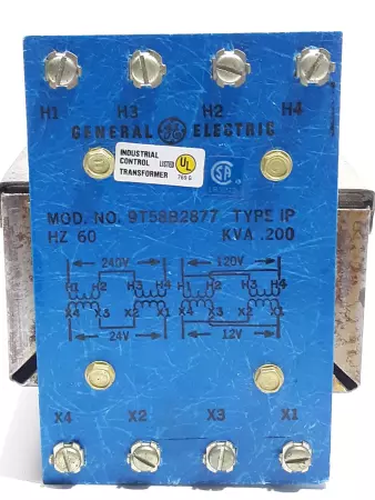 General Electric 9T58B2877 Type IP KVA .200 Transfomer 