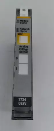 ALLEN BRADLEY 1734-OE2V SC POINT I/O 24VDC ANALOG VOLTAGE OUTPUT MODULE SER C 