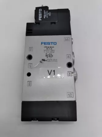 FESTO CPE18-M1H-5L-1/4 SOLENOID VALVE TESTED 