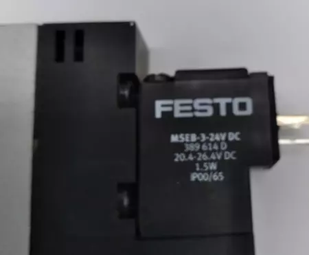 FESTO CPE18-M1H-5L-1/4 SOLENOID VALVE TESTED 