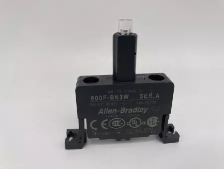  Allen-Bradley 800F-BN3W SER.A LED Light Module 