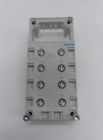  Festo CPX-AB-8-M8-3POL Manifold Block 8-Socket 195706 