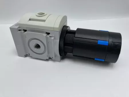  FESTO MS6-LR-1/4-D6-A4-AS Pressure Regulator TESTED 