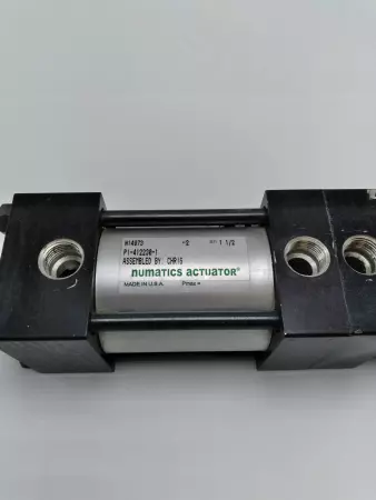  NUMATICS PI-412230-1 ACTUATOR DOUBLE ACTING CYLINDER TESTED 