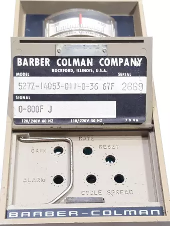 Barber-Colman 5272-14053-011-0-36 67F 2669 520 Solid State Controller 120/240V 