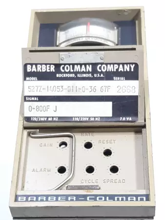 Barber-Colman 527Z-14053-011-0-36 67F Solid State Controller 120/240V 