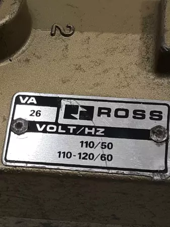 Ross 2772B2001 Directional Control Valve 110-120/60 