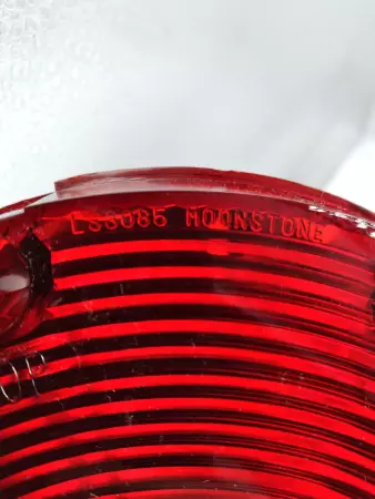 K.D. LAMP COMPANY AP0266 RED COLORED LENS 