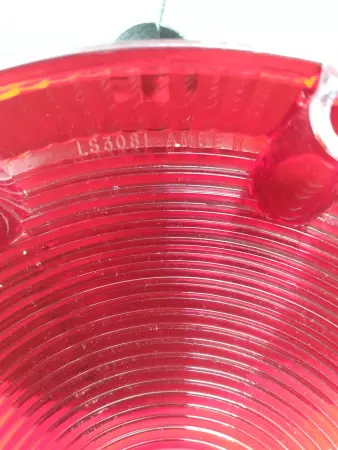 K.D. LAMP COMPANY AP0266 RED COLORED LENS 