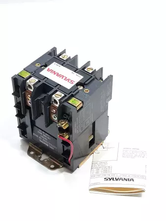 Sylvania T77U022 TM Size 2 Starter 120V Coil 50A 115-230V 600VAC 