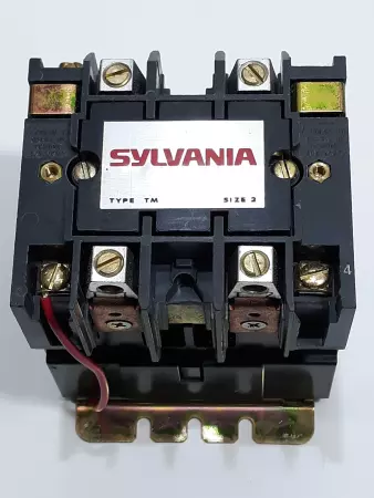 Sylvania T77U022 TM Size 2 Starter 120V Coil 50A 115-230V 600VAC 