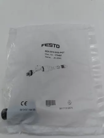 NEW FESTO SEA-M12-5GS-PG7 PLUG/CONNECTOR 5 PIN 