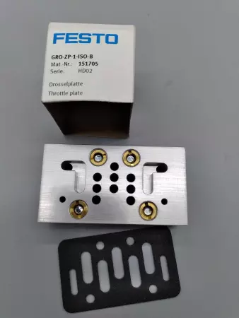 Festo GRO-ZP-1-ISO-B Throttle plate HD02 Series 151705 