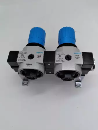 FESTO LRB-3/8-D-7-O-K2-MINI PRESSURE REGULATING VALVE MANIFOLD 