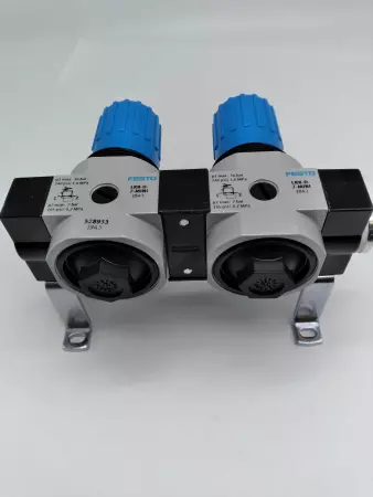 FESTO LRB-3/8-D-7-O-K2-MINI PRESSURE REGULATING VALVE MANIFOLD 