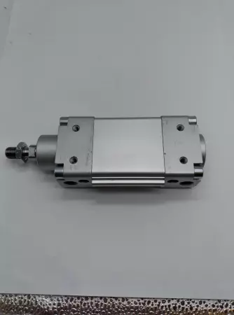 Festo DZH-40-25-PPV-A Flat Pneumatic Cylinder 40mm Piston 25mm Stroke 