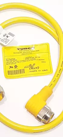 Turck WSM RKM 36-1M Cordset U2709-1 