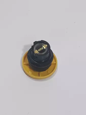 Cutler-Hammer E22LLB4 Mush Pushbutton Kit 40 mm Yellow Head 