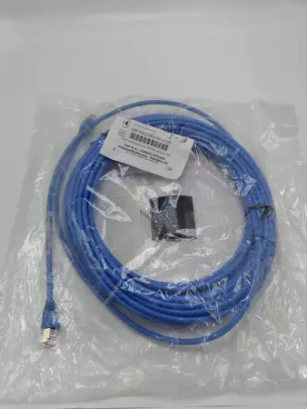 NEW Black Box C5S-R-SB-STR-BL Industrial Blue PVC Ethernet Cable 50' 