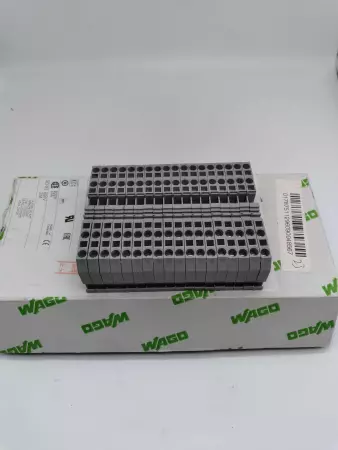 NEW Wago 281-652 4-Conductor Through Terminal Block Lot of 18