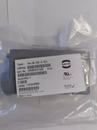 NEW HARTING HAN 24B-HSE-R-PG21 POWER CONNECTOR 