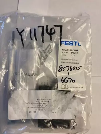 NEW FESTO NECA-S1G9-P9-MP1 548719  MULTI-PIN PLUG SOCKET 