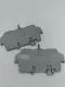 NEW Wago 709-167 Cover Carrier Type 1 Lot of 2