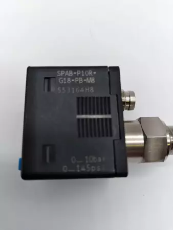 Festo SPAB-P10R-G18-PB-M8 Pressure Sensor (553164) 