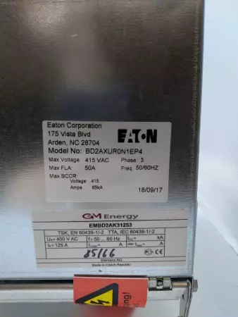 Eaton BD2AXUR0N1EP4 Bus Plug, 415VAC 50Amp 