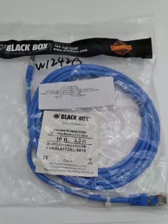 NEW Black Box EVNSL0172BL-0010 PATCH CABLE 