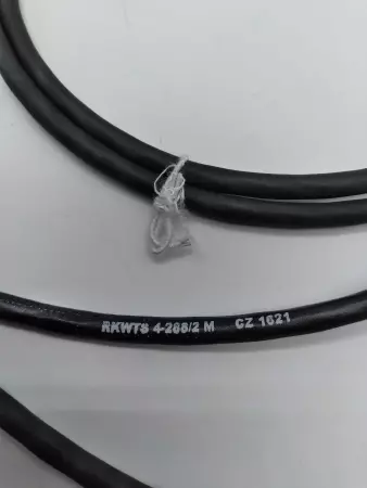 NEW Lumberg RKWTS 4-288/2M Actuator/Sensor Cordset Single Ended 