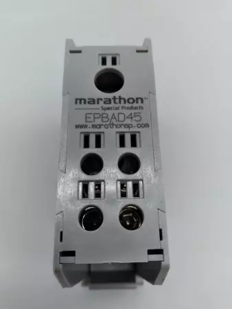 NEW MARATHON EPBAD45 ENCLOSED POWER DIST BLOCK 4 POSITION 