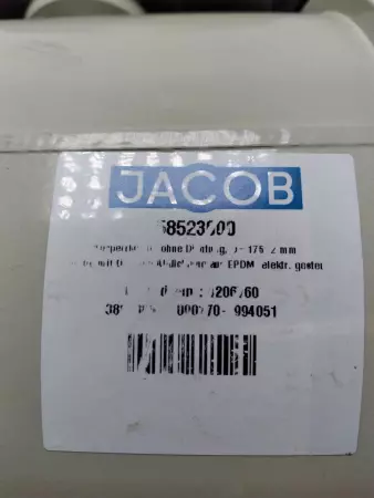 Jacob 3885386/170 Throttle Valve 175mm W/Electric Actuator VR45.70B.GP5 
