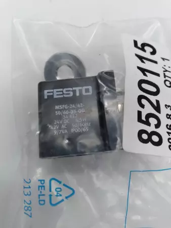 FESTO MSFG-24/42-50/60-DS-OD SOLENOID COIL 