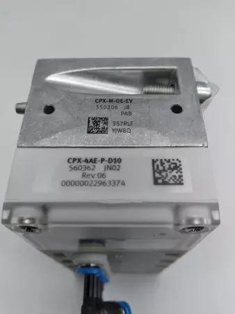 Festo CPX-4AE-P-D10 Analogue Module W/Interlinking Block 