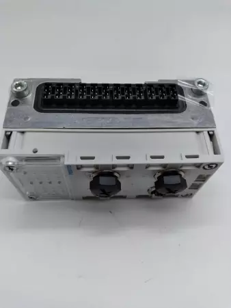 FESTO CPX-AB-4-M12X2-5POL-R CONNECTION BLOCK (541254) W/Interlinking block 